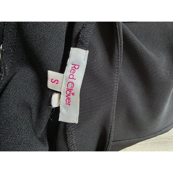 Embellished Black Dress With Rhinestones By Red Clover xs sm - Picture 5 of 7